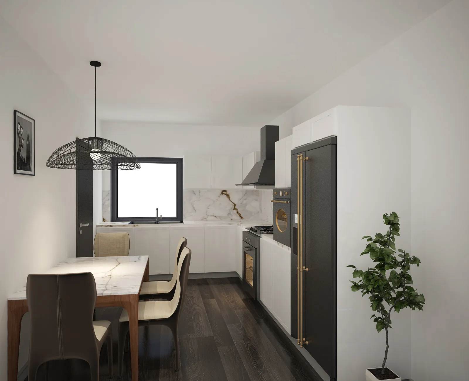 Sfeerimpressie Open keuken — Noorderstraat 28