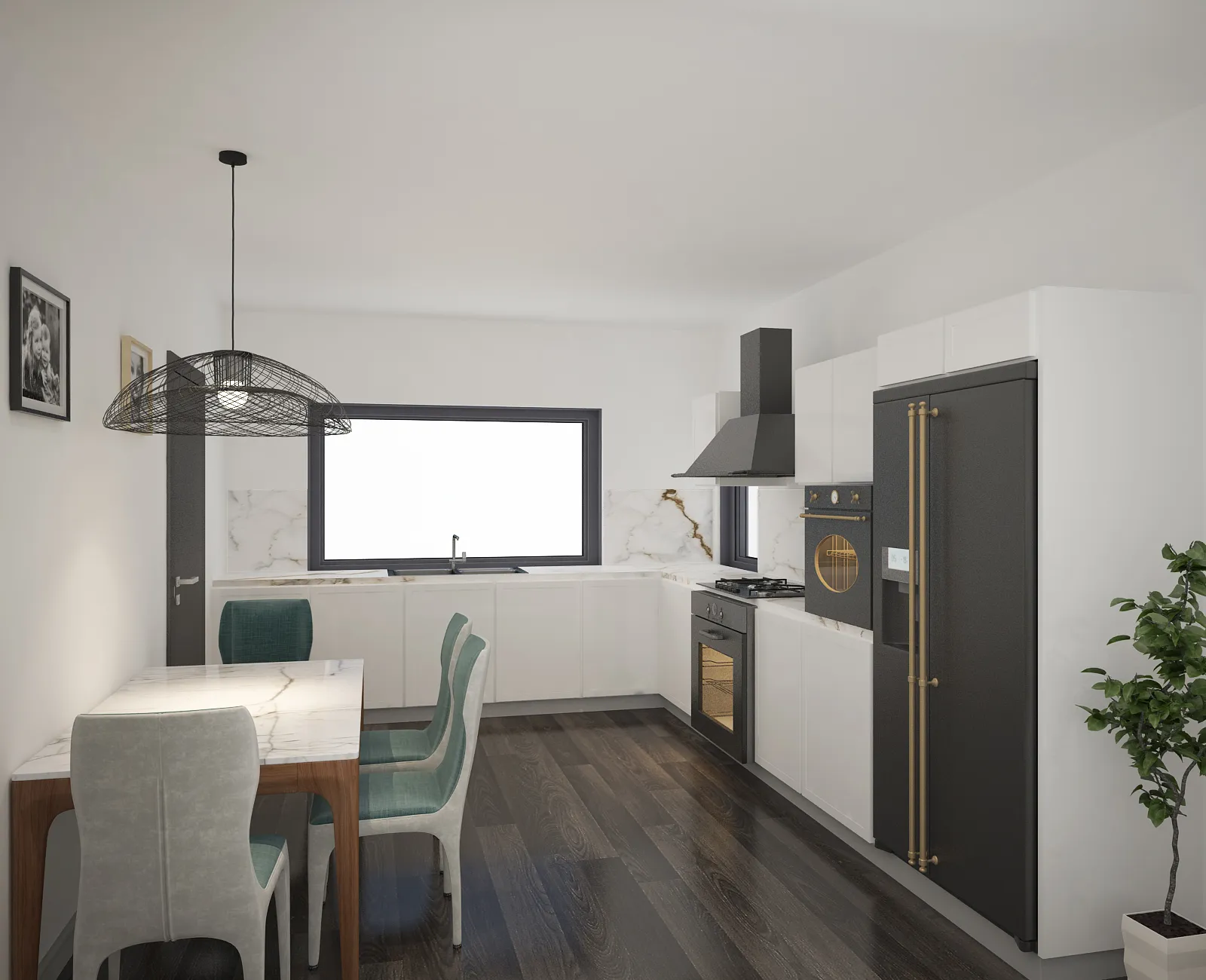 Sfeerimpressie Open keuken — Noorderstraat 30