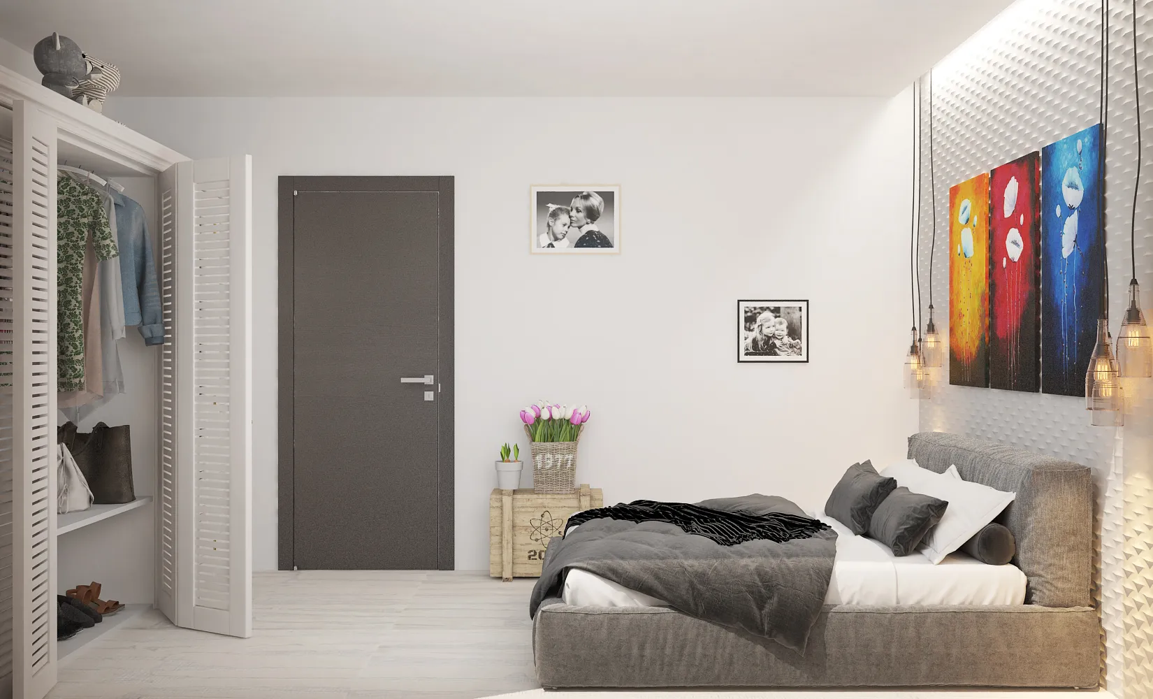 Sfeerimpressie Slaapkamer 1 — Noorderstraat 30